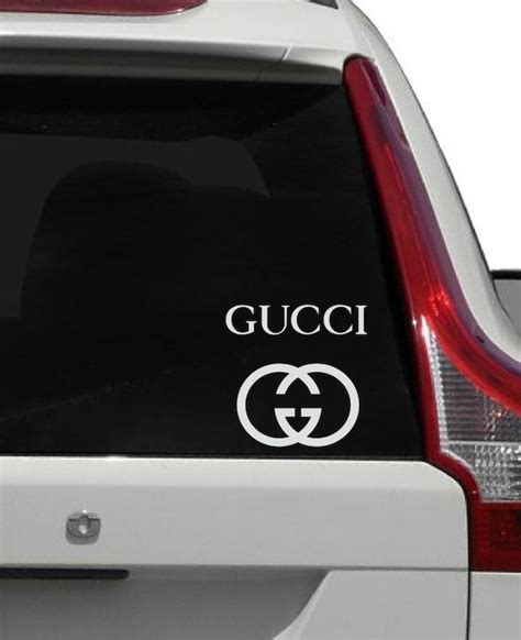 autocollant voiture gucci|Gucci .